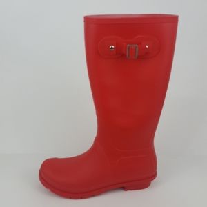 Tall All Weather Snow/RainBoots Red Size 10
